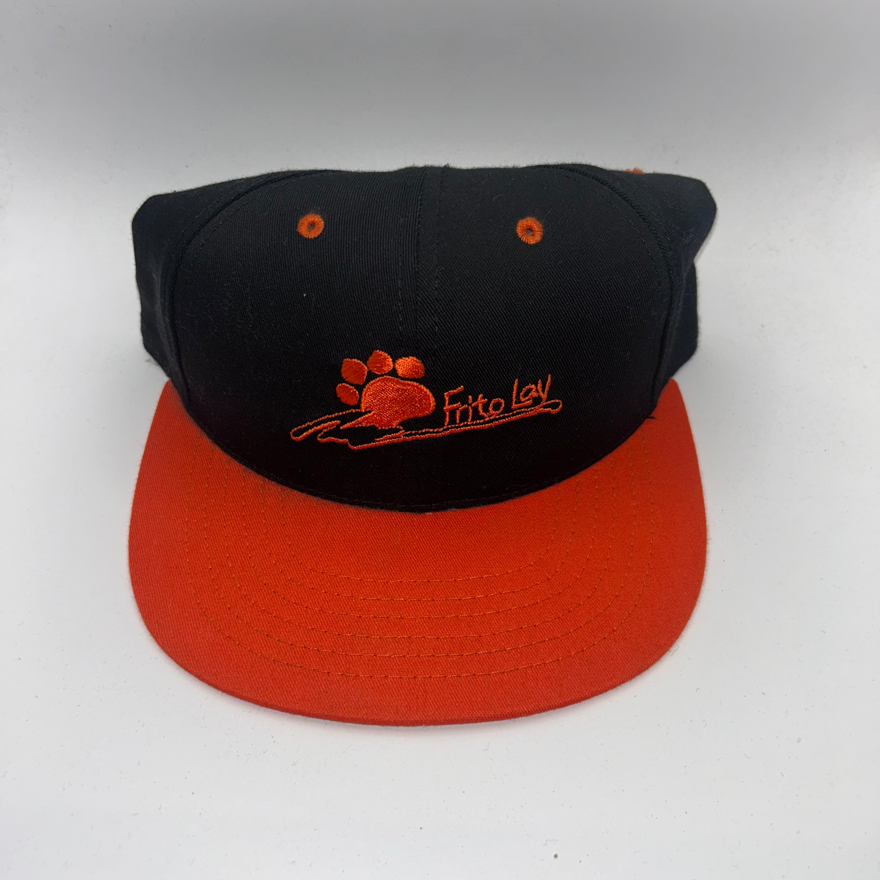 Vintage Cheetos Chester Frito Lay Snack Promo Black Snapback Hat