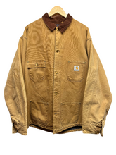 Load image into Gallery viewer, Vintage Carhartt Tan Blanket Lined Chore Barn Coat: XXL
