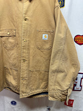 Load image into Gallery viewer, Vintage Carhartt Tan Blanket Lined Chore Barn Coat: XXL
