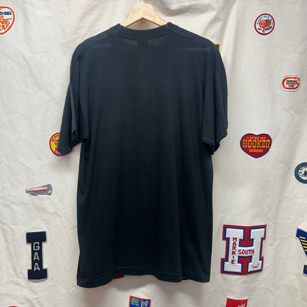 Vintage 1996 The Crow Movie Promo Black T-Shirt: Large