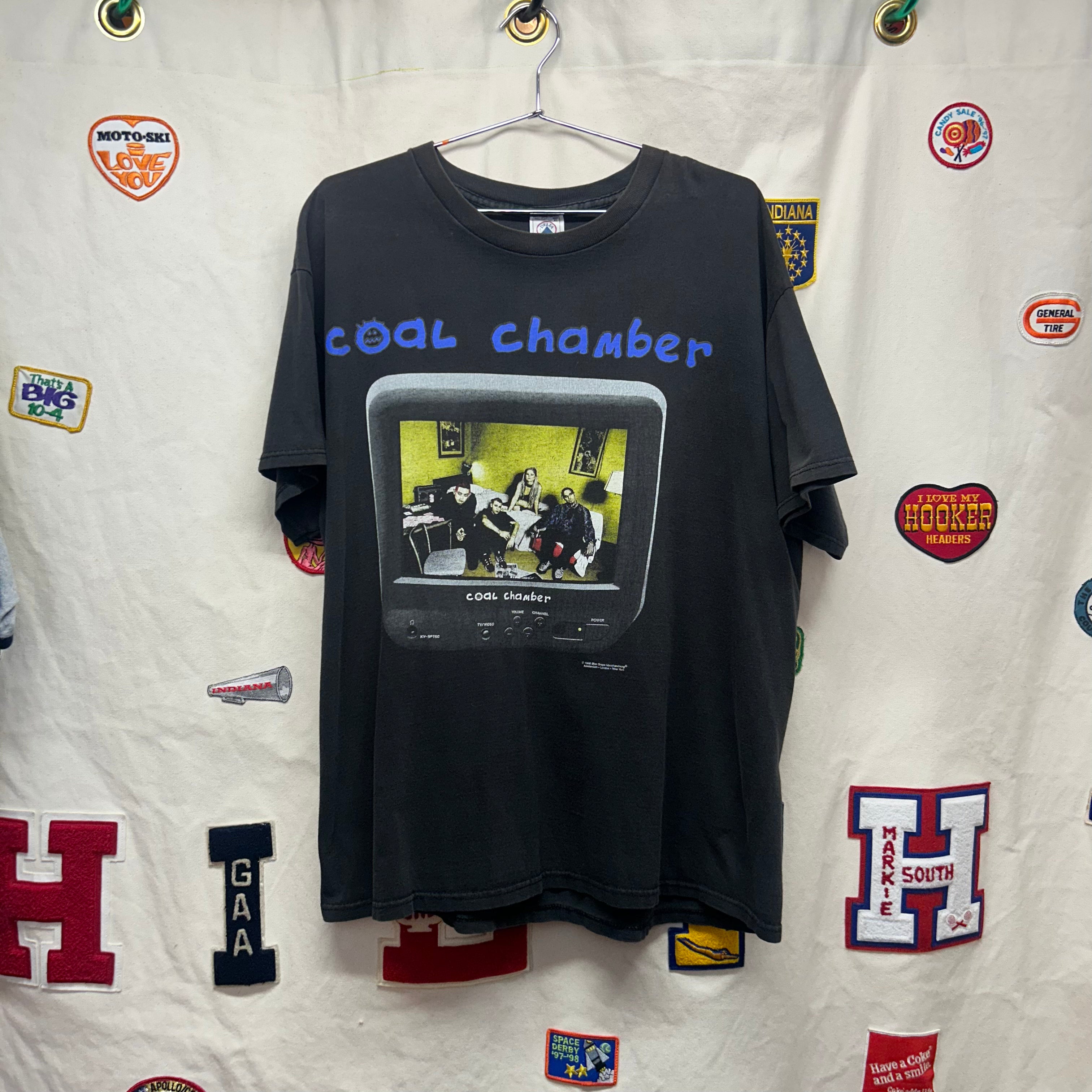 Vintage 1998 Coal Chamber Band TV BlackT-shirt: XL