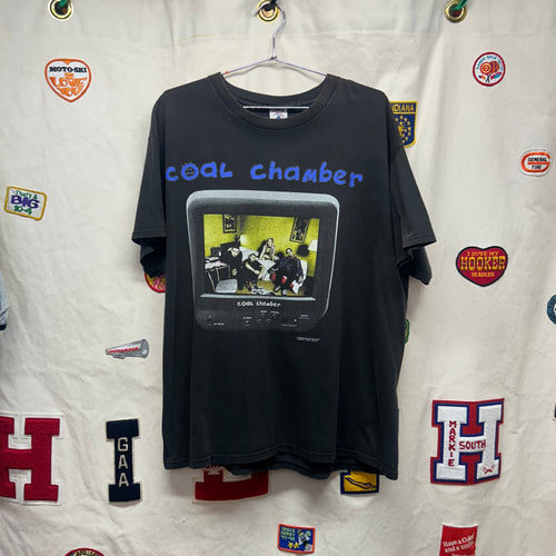 Vintage 1998 Coal Chamber Band TV BlackT-shirt: XL