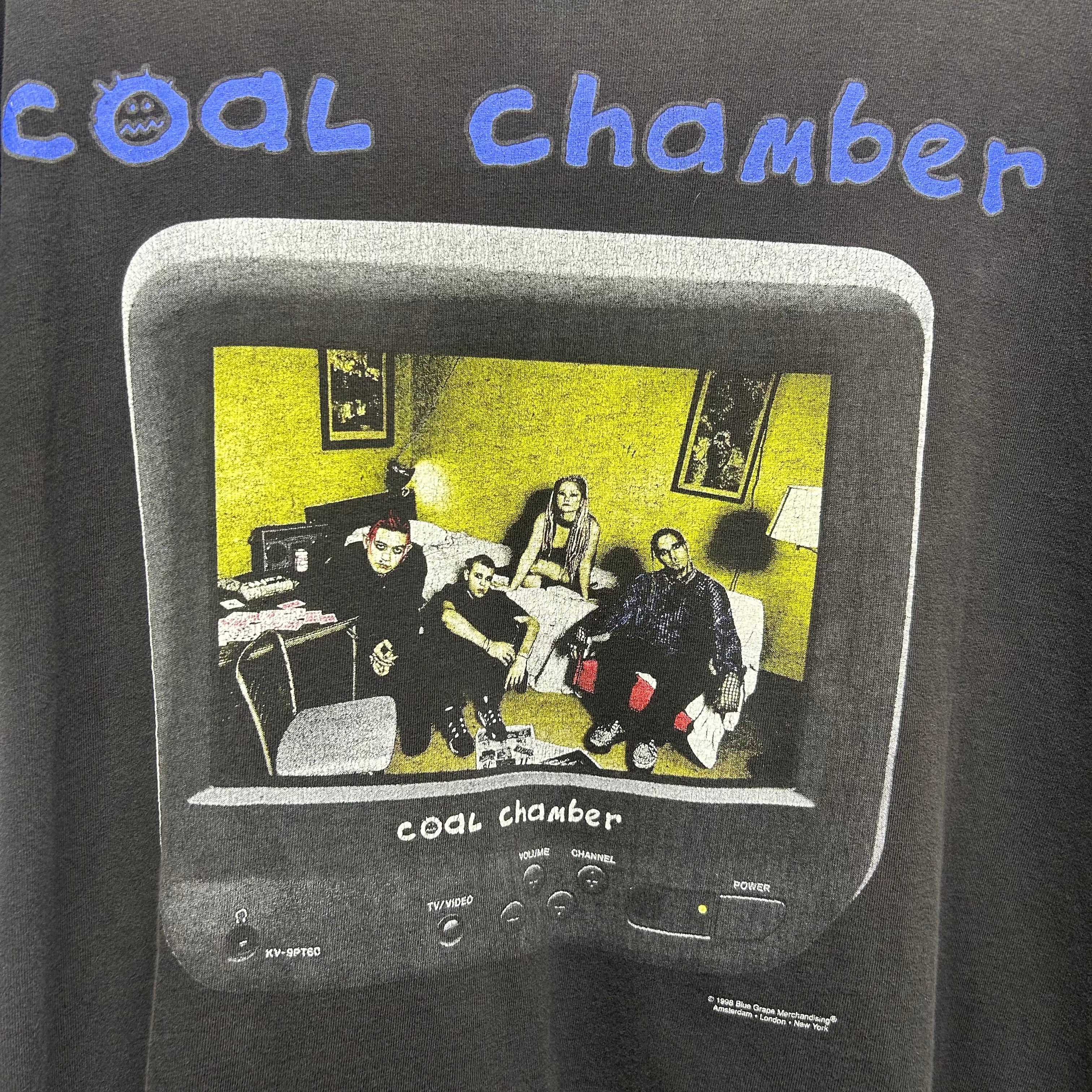 Vintage 1998 Coal Chamber Band TV BlackT-shirt: XL