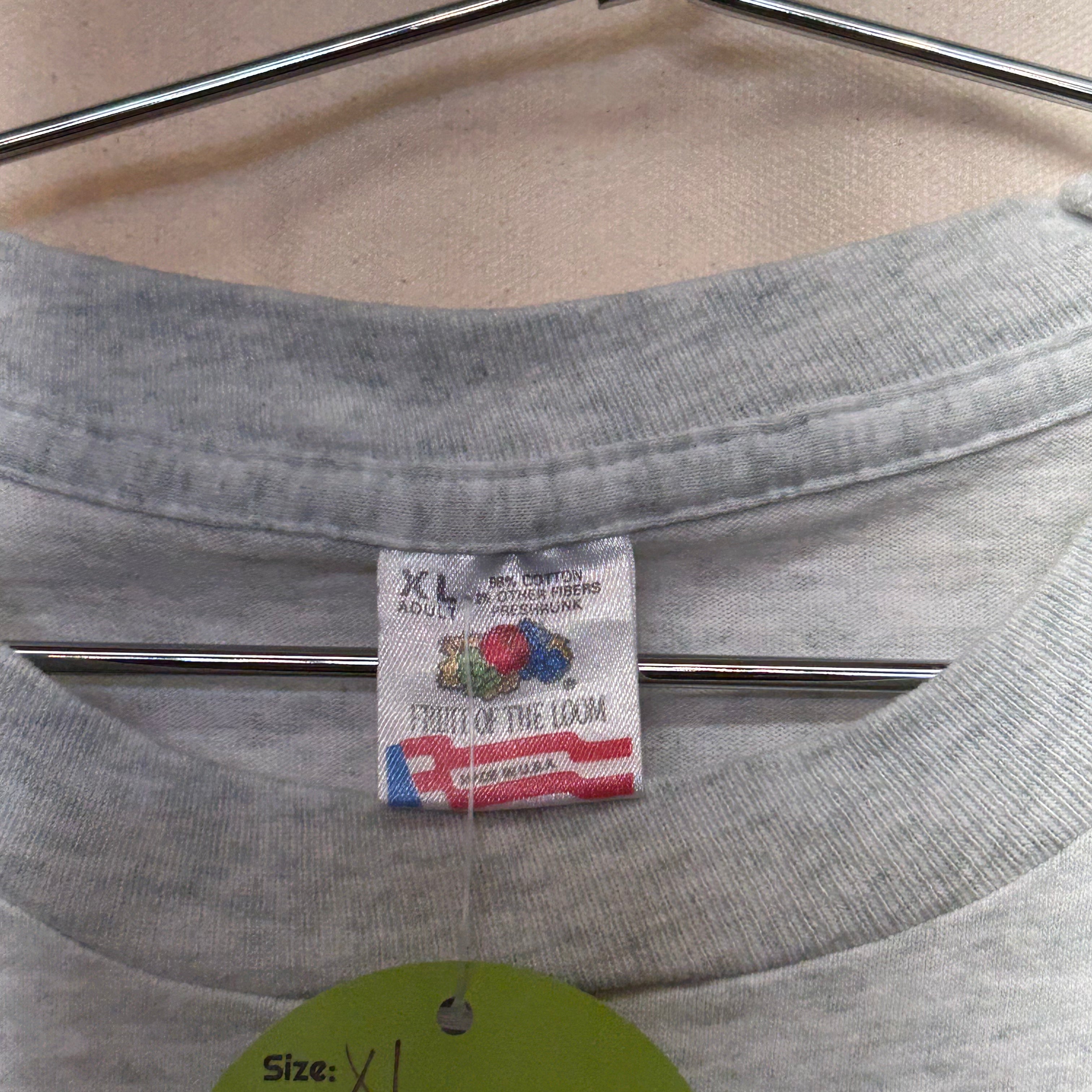 Vintage Syracuse Basketball '96 Championship Grey T-Shirt: XL