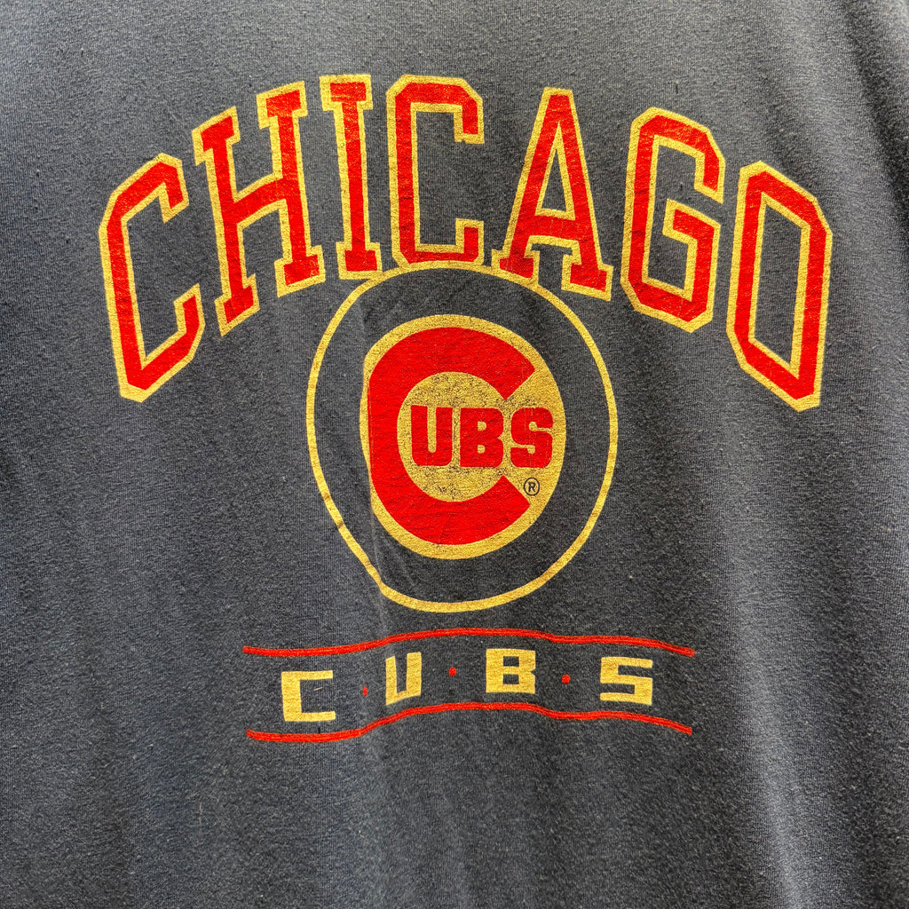 VTG Chicago Cubs Single Stitch Baseball T-Shirt: M