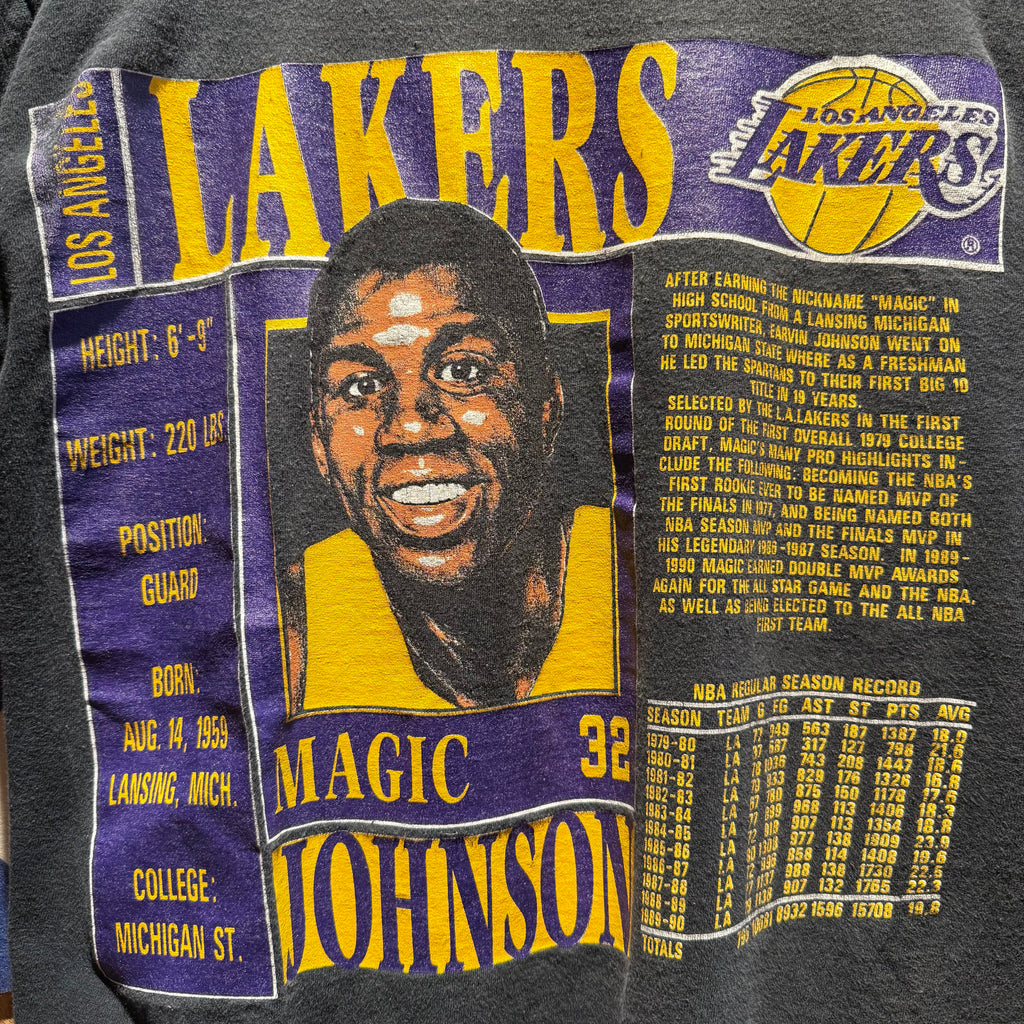VTG NBA Los Angeles Lakers Magic Johnson T-Shirt: M