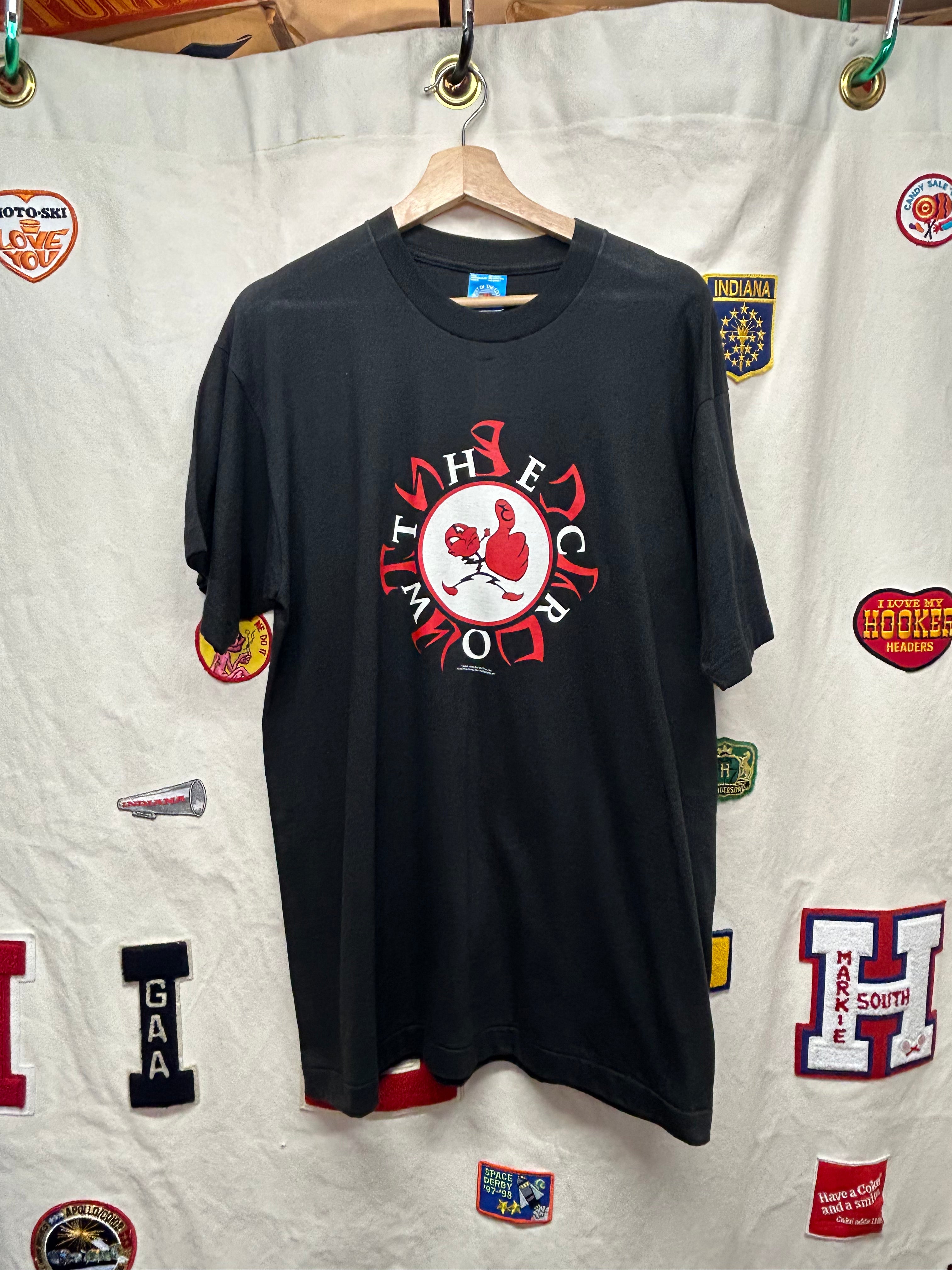 Vintage 1996 The Crow Movie Promo Black T-Shirt: Large