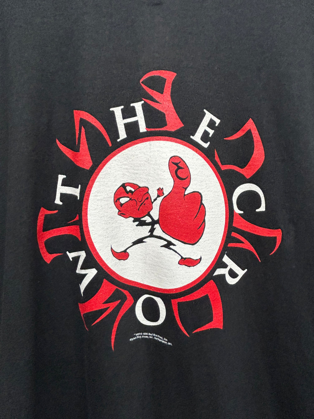 Vintage 1996 The Crow Movie Promo Black T-Shirt: Large