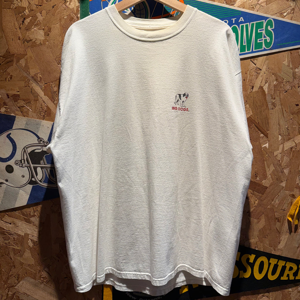 VTG Big Dog Where is My Bailout T-Shirt: XL