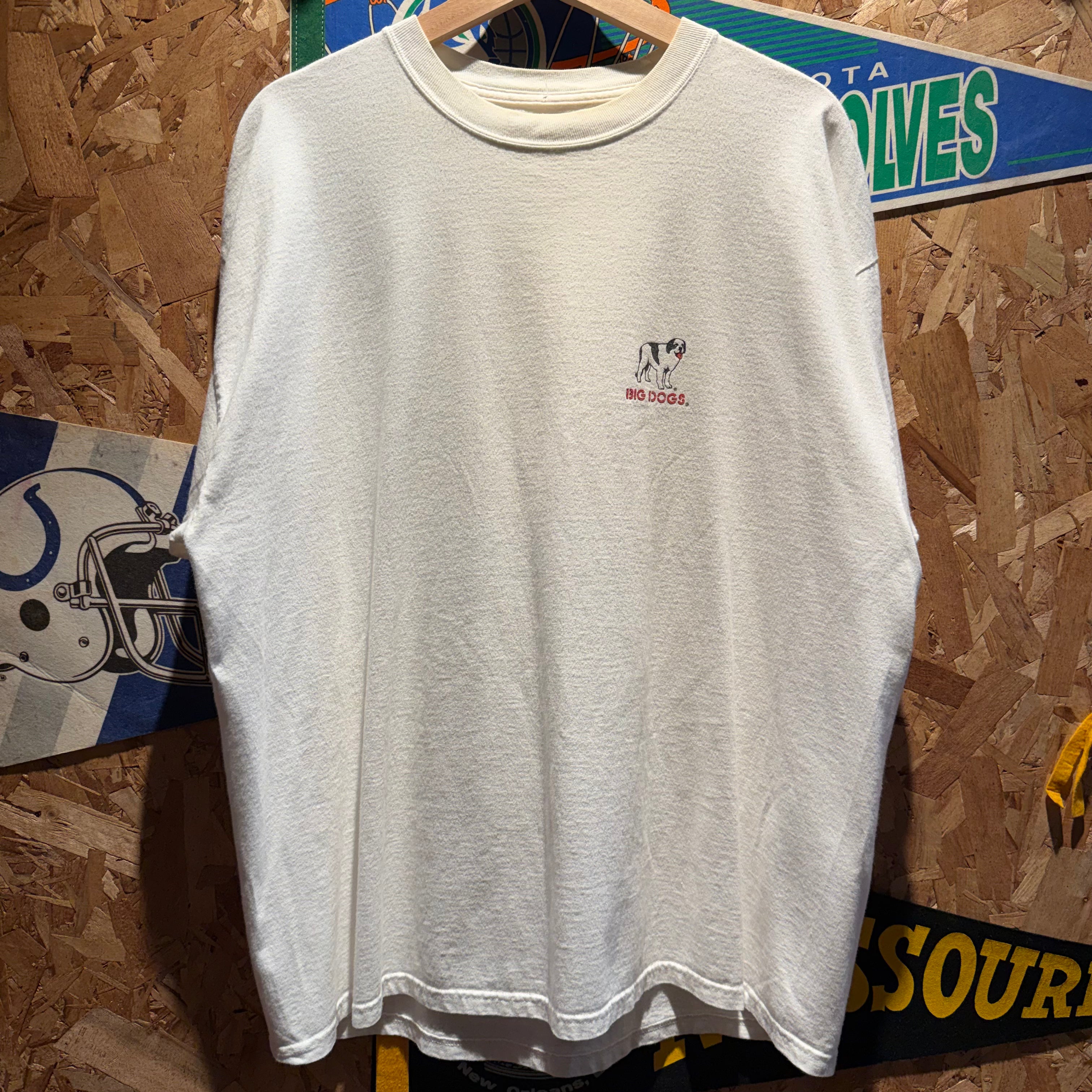 VTG Big Dog Where is My Bailout T-Shirt: XL