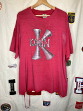 Load image into Gallery viewer, Vintage Korn Follow the Leader Distressed Band T-Shirt: XL

