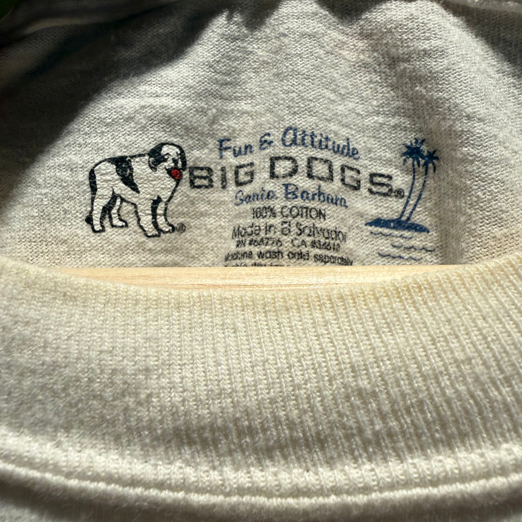 VTG Big Dog Where is My Bailout T-Shirt: XL