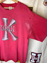 Load image into Gallery viewer, Vintage Korn Follow the Leader Distressed Band T-Shirt: XL
