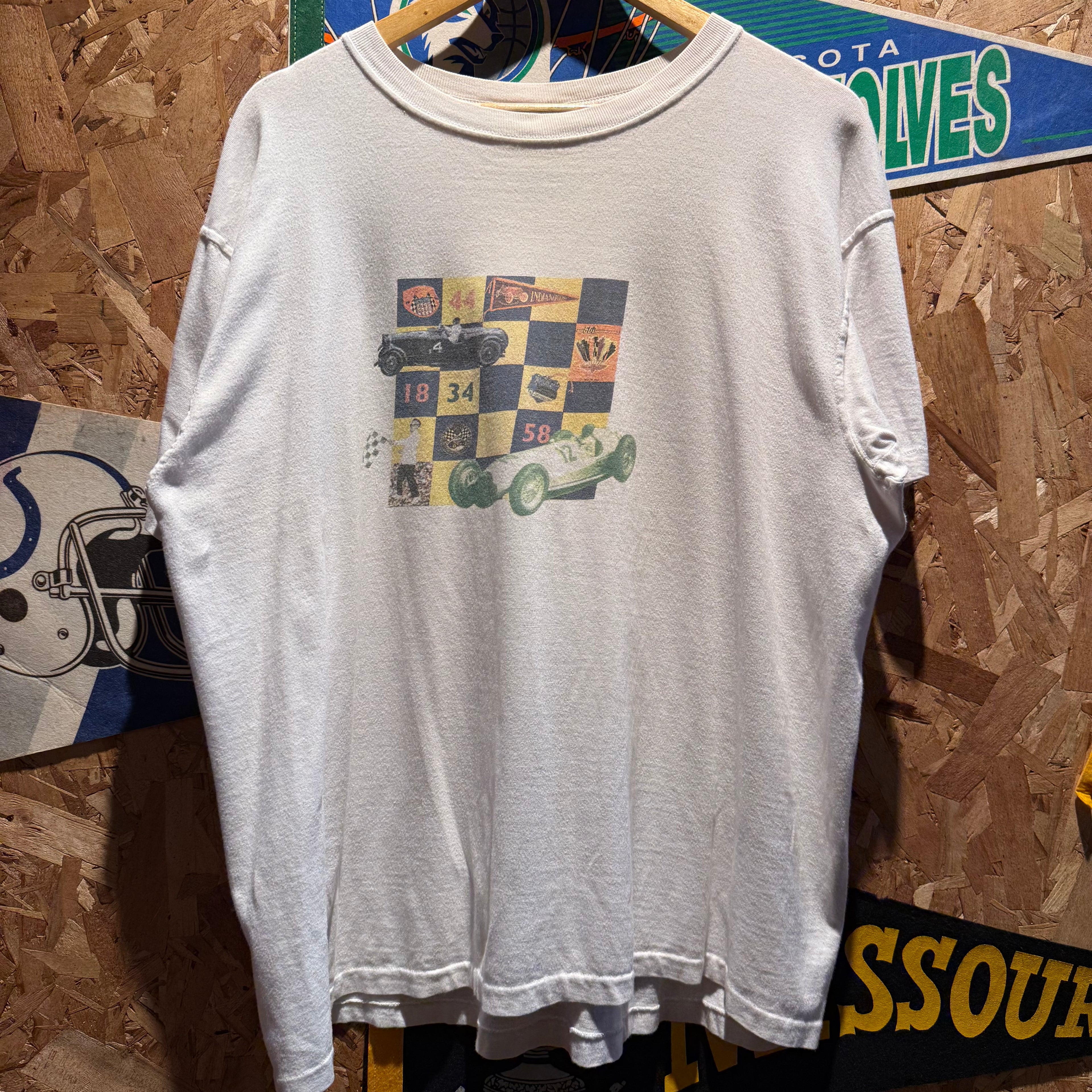 VTG Indiana Indy 500 T-Shirt: XL