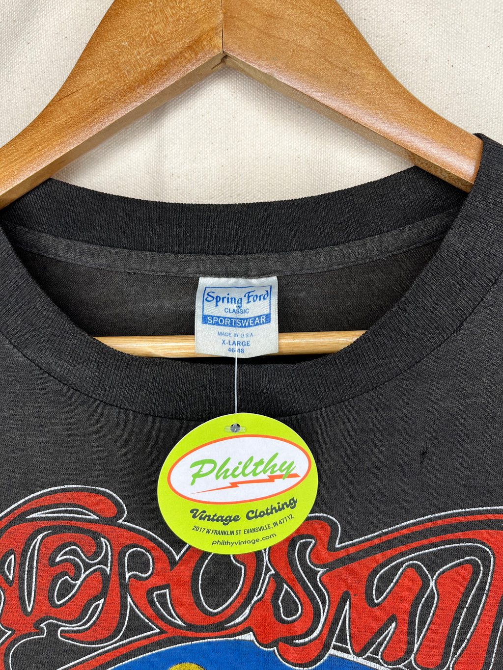 Vintage Aerosmith Aero Force One Band Tour T-shirt: L