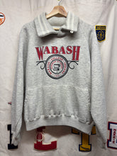 Load image into Gallery viewer, Vintage Wabash College Indiana Little Giants Gear for Sports Grey Cowl Neck Sweatshirt: Large
