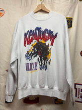 Load image into Gallery viewer, Vintage University of Kentucky Wildcats UK Breakthrough White Crewneck Sweatshirt: Large
