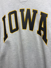 Load image into Gallery viewer, Vintage Iowa Hawkeyes Grey Russell Pro Cotton Crewneck Sweatshirt: XXL
