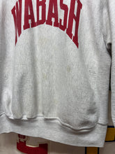 Load image into Gallery viewer, Vintage Wabash College Indiana Little Giants Grey Pro Weave Crewneck Sweatshirt: Large
