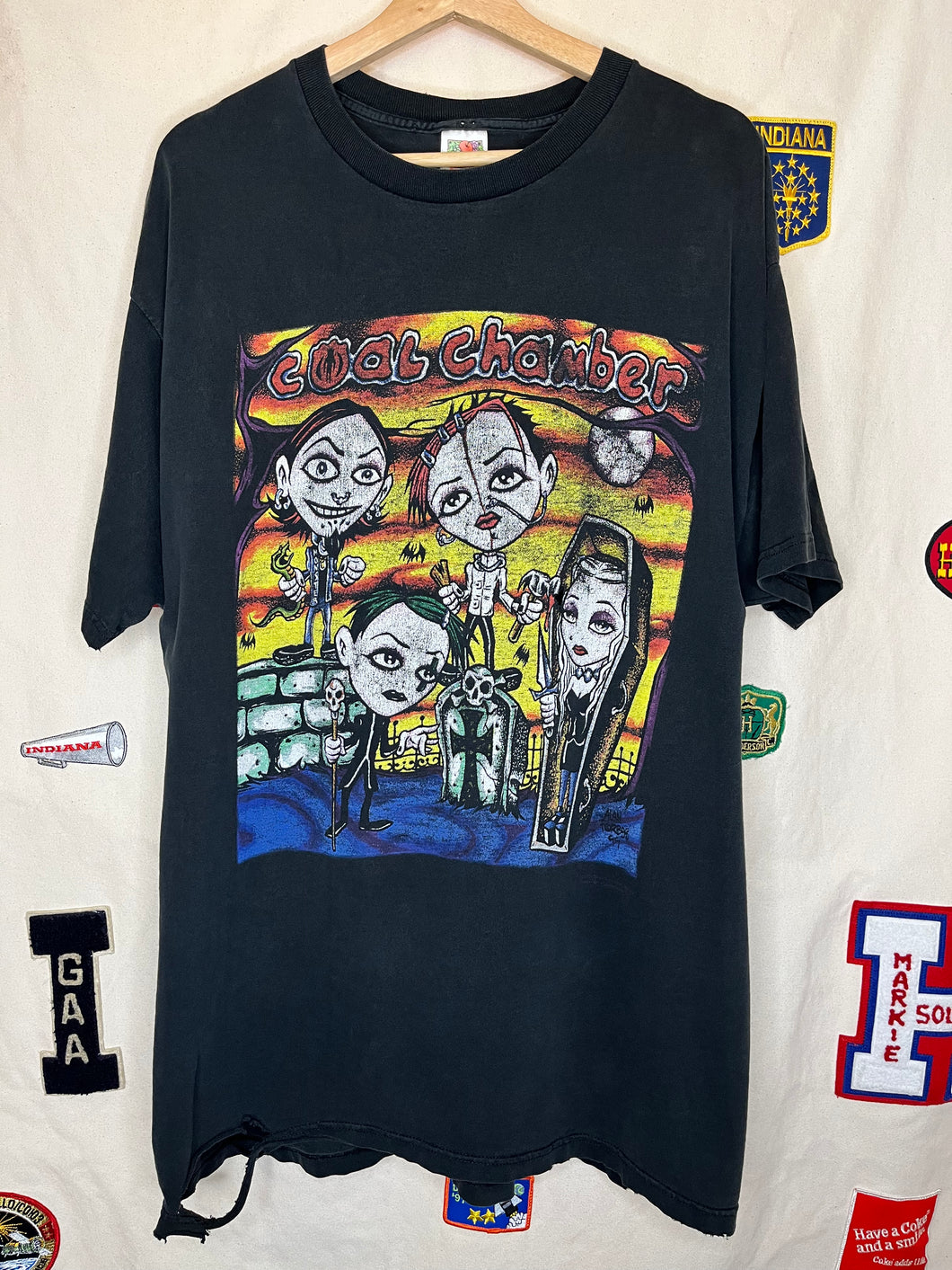 Vintage Coal Chamber Nu Metal Band T-Shirt: XXL