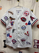 Load image into Gallery viewer, Vintage 2003 MLB All Star Game Chicago Pinstripe Patch Baseball Jersey: Large
