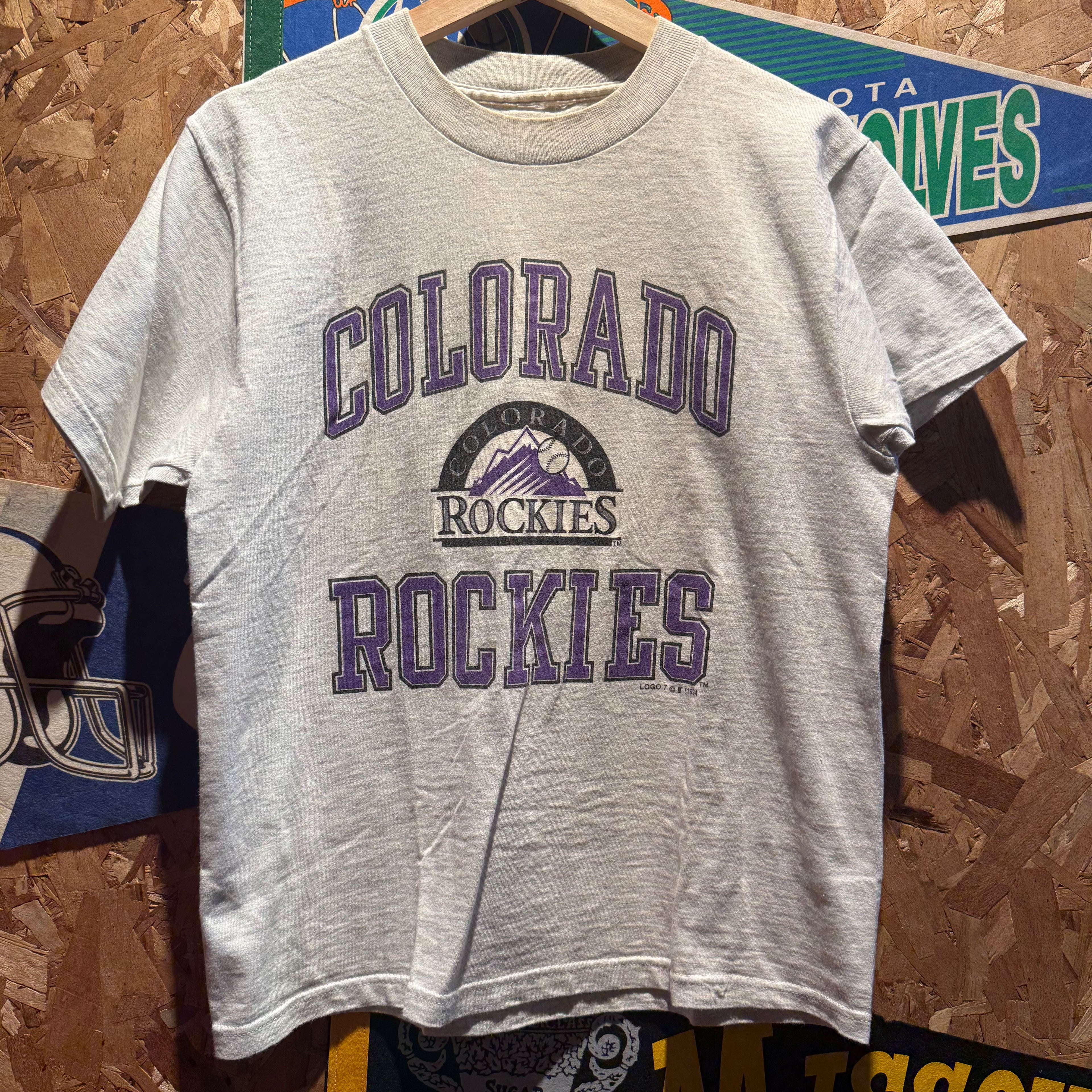 Vintage Colorado Rockies Baseball Team T-Shirt: XS
