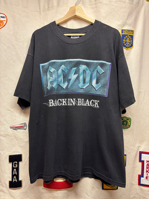 Vintage AC/DC 1996 Back in Black Concert T-Shirt: XL