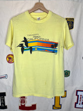 Load image into Gallery viewer, Vintage Newport Beach California Yellow 70&#39;s Tourist T-Shirt: Medium
