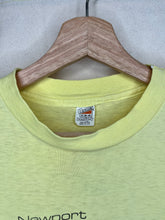 Load image into Gallery viewer, Vintage Newport Beach California Yellow 70&#39;s Tourist T-Shirt: Medium
