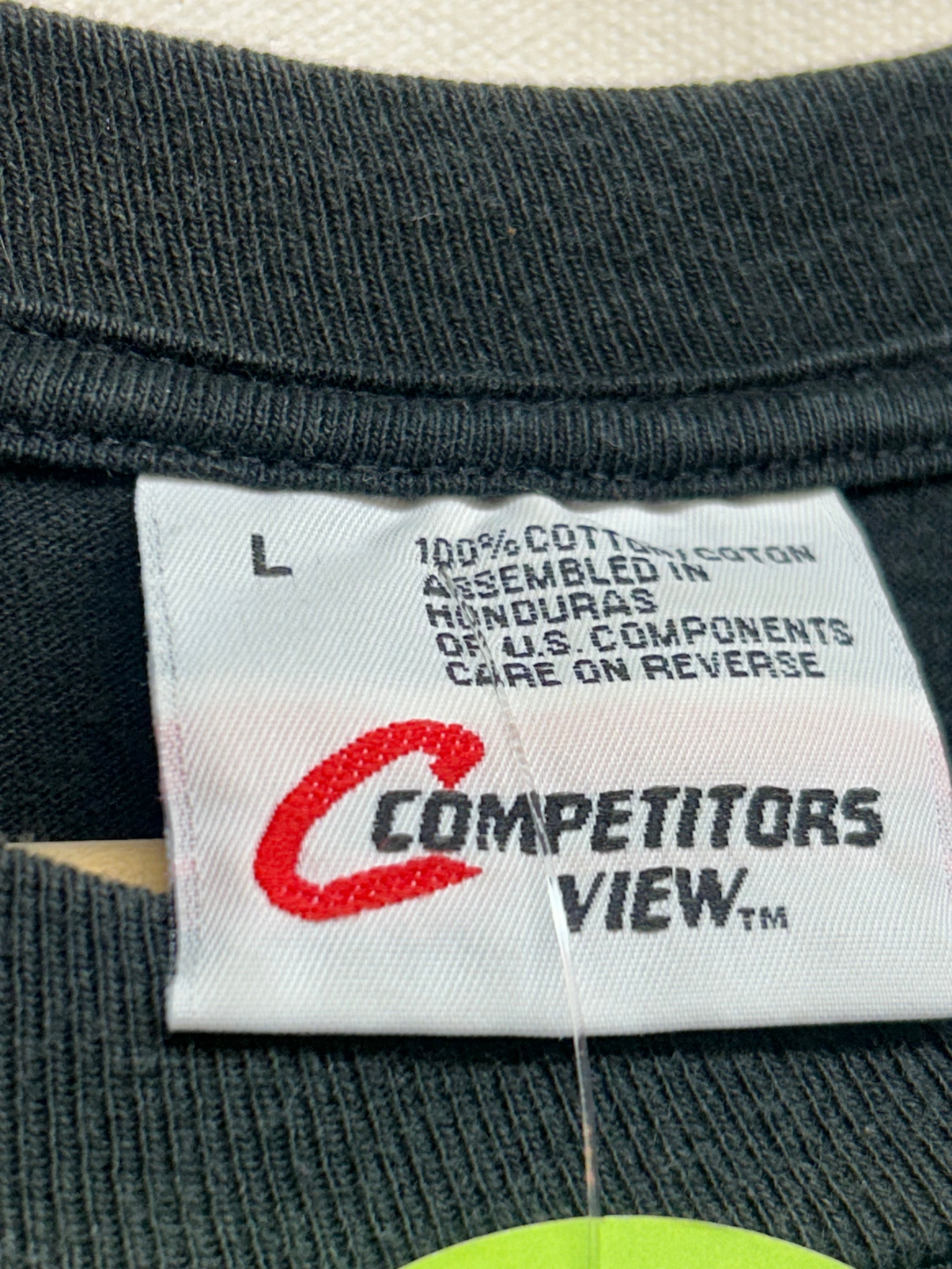 Vintage Dale Earnhardt "Man In Black" Nascar #3 Black T-Shirt: L