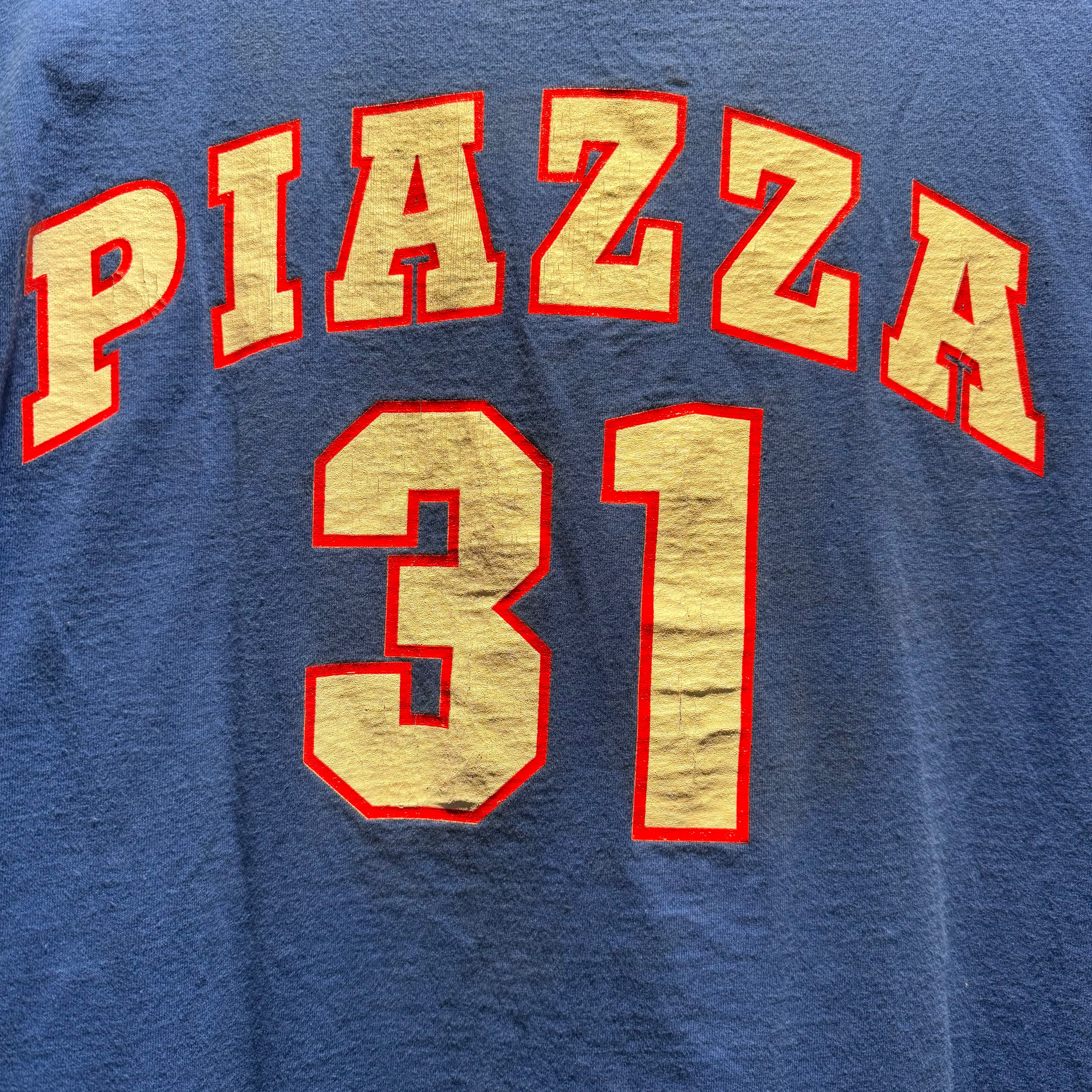 Vintage Los Angeles Dodgers Piazza 31 Baseball T-Shirt: XL