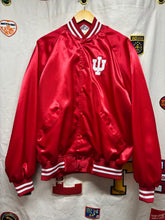 Load image into Gallery viewer, Vtg Indiana Hoosiers Satin Jacket Factory: L
