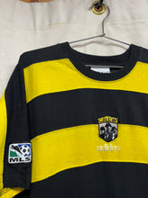 Load image into Gallery viewer, Vtg Columbus Crew MLS Soccer Jersey Adidas Stripe T-Shirt: Medium
