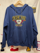 Load image into Gallery viewer, Vtg Indy 500 After Hood Style Hoodie Midwest Embroidery: L
