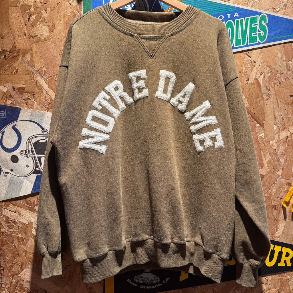 Vintage Notre Dame Sportwear Crewneck: L