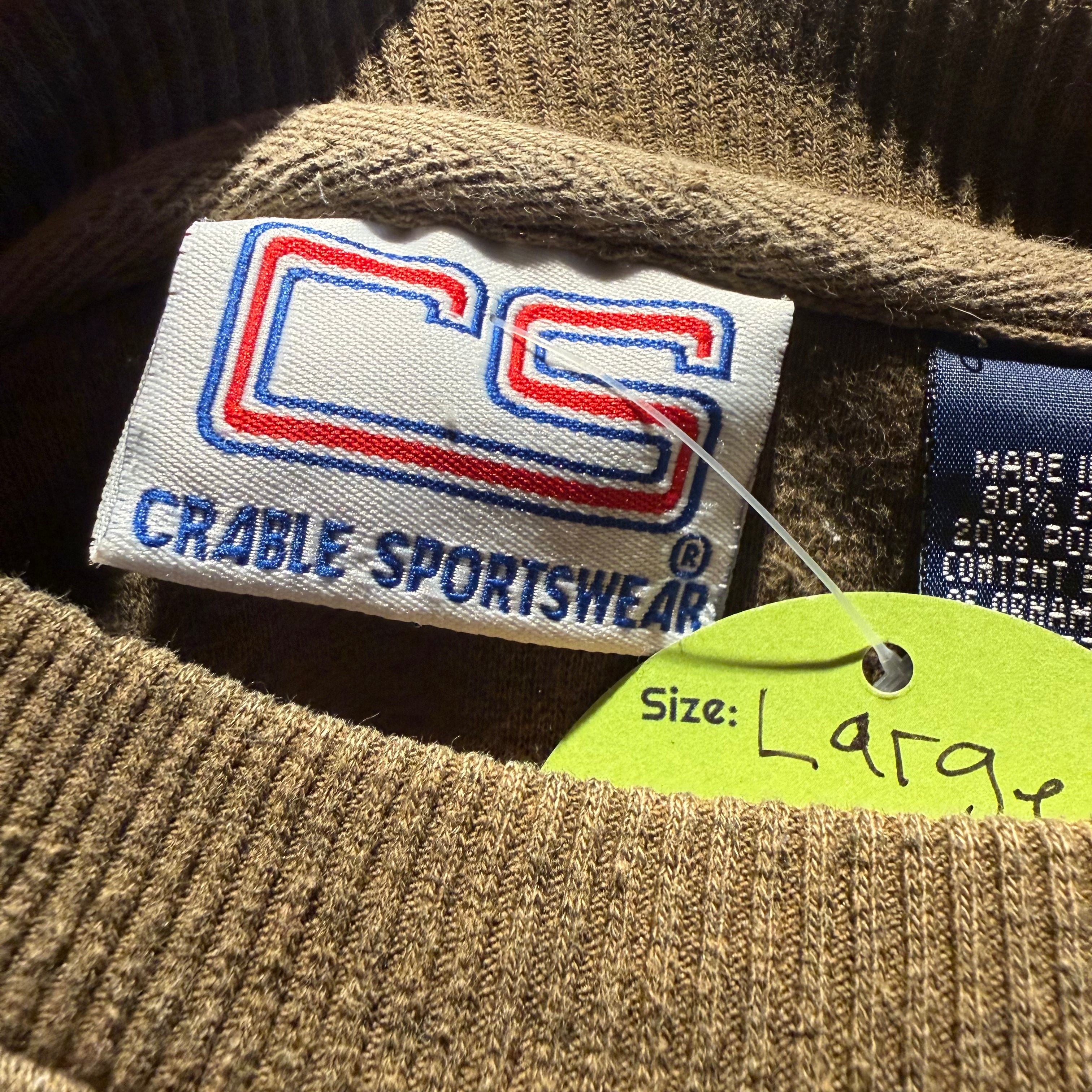 Vintage Notre Dame Sportwear Crewneck: L