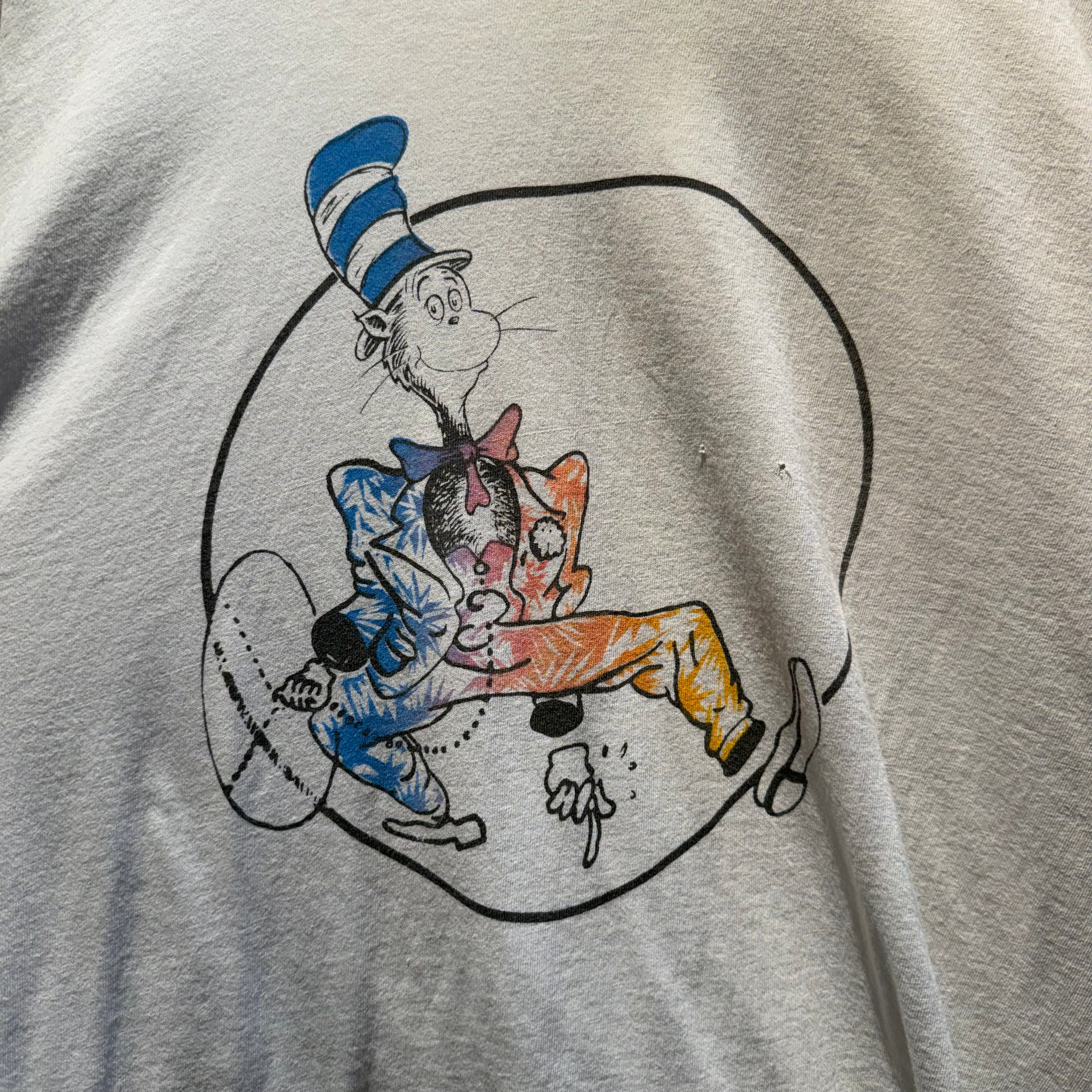 Vintage Dr. Seuss Lorax Cat in The Hat T-Shirt: L