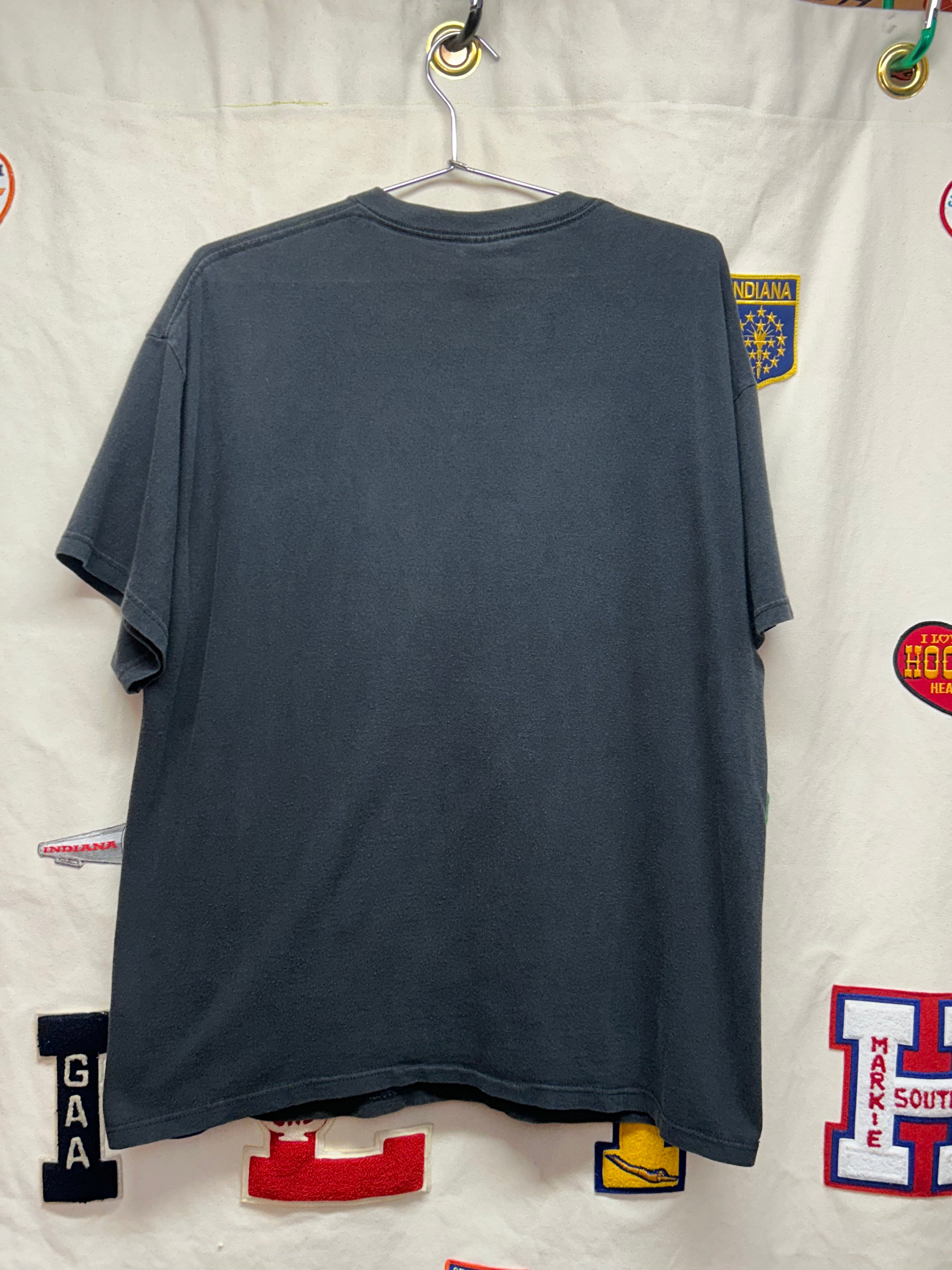 Vintage Halo Combat Evolved Xbox Black T-Shirt: XL