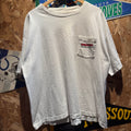Vintage 1995 Marlboro Unlimited Map Graphic T-Shirt: XL