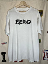 Load image into Gallery viewer, Vintage Zero Skateboard Brand White Tultex Skate T-Shirt: Large
