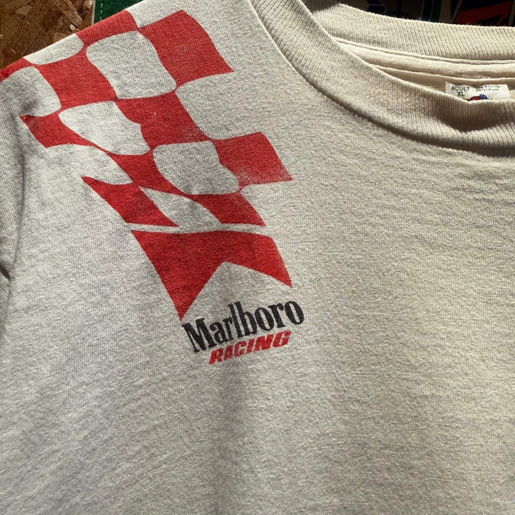 Vintage 1991 Indianapolis Marlboro Racing Team T-Shirt: XL