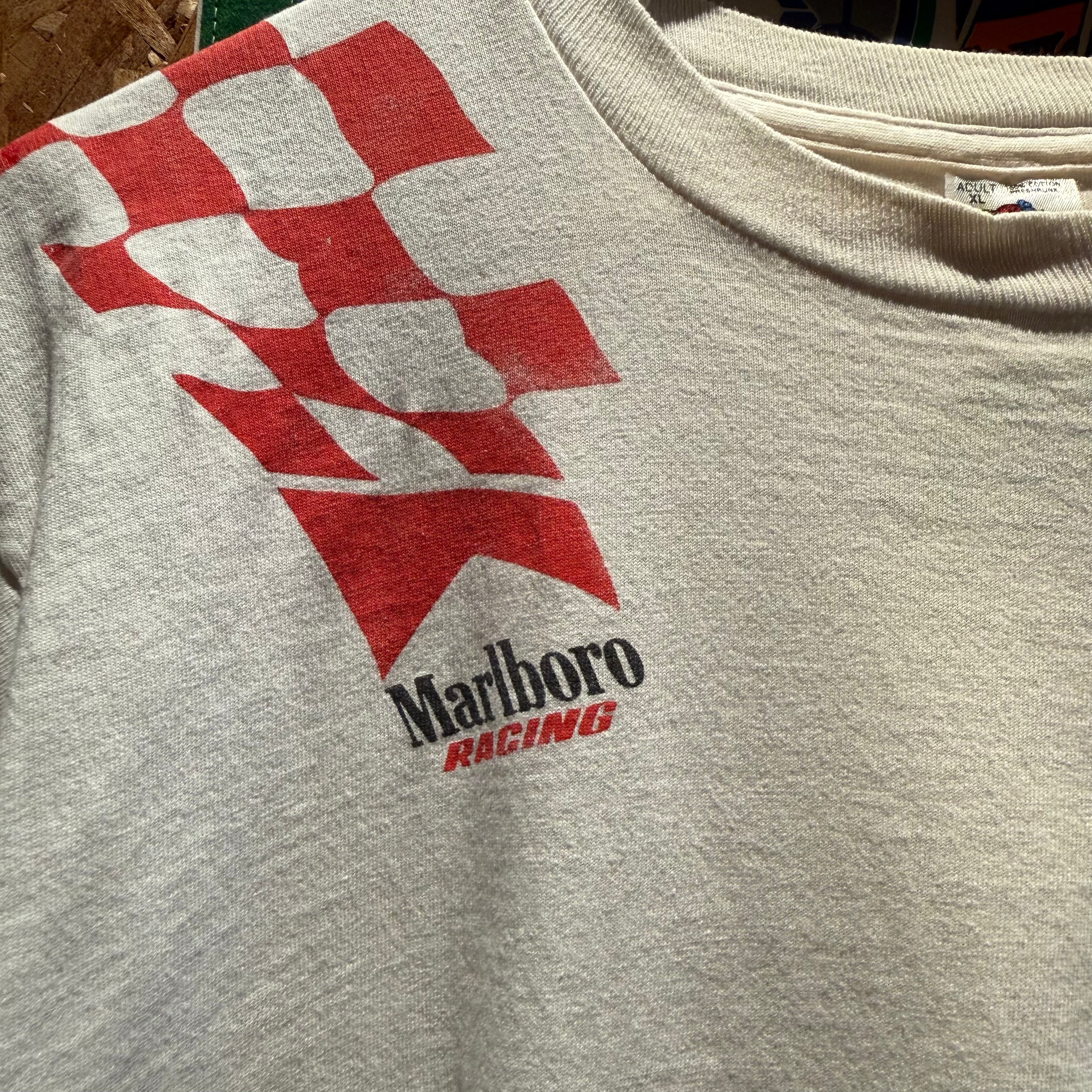 Vintage 1991 Indianapolis Marlboro Racing Team T-Shirt: XL