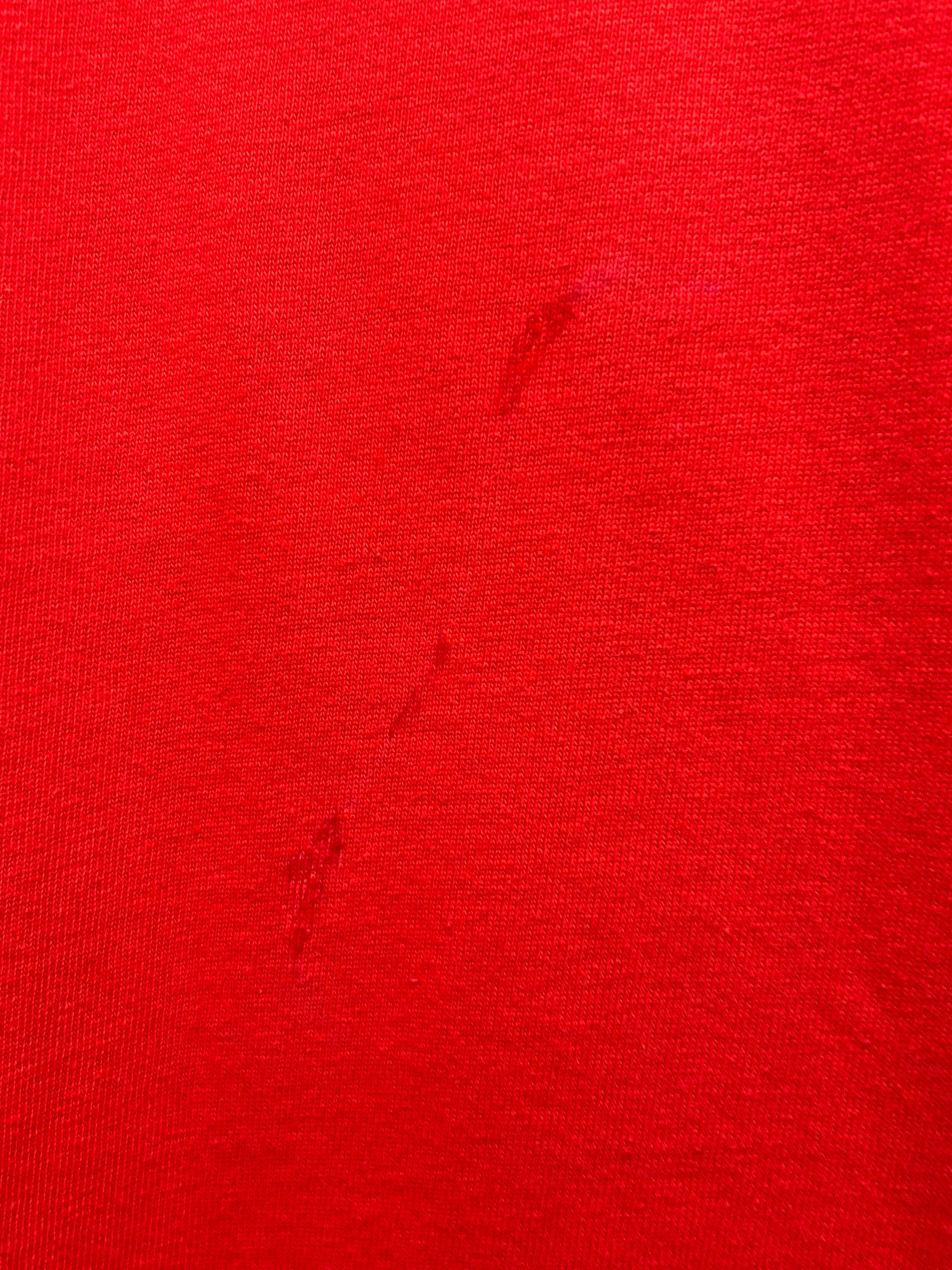 Vintage Coca Cola '80s Rugby Polo Shirt Red/White Shirt: M/L