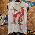 Vintage University of Indiana Bugs Bunny Sleeveless T-Shirt: M