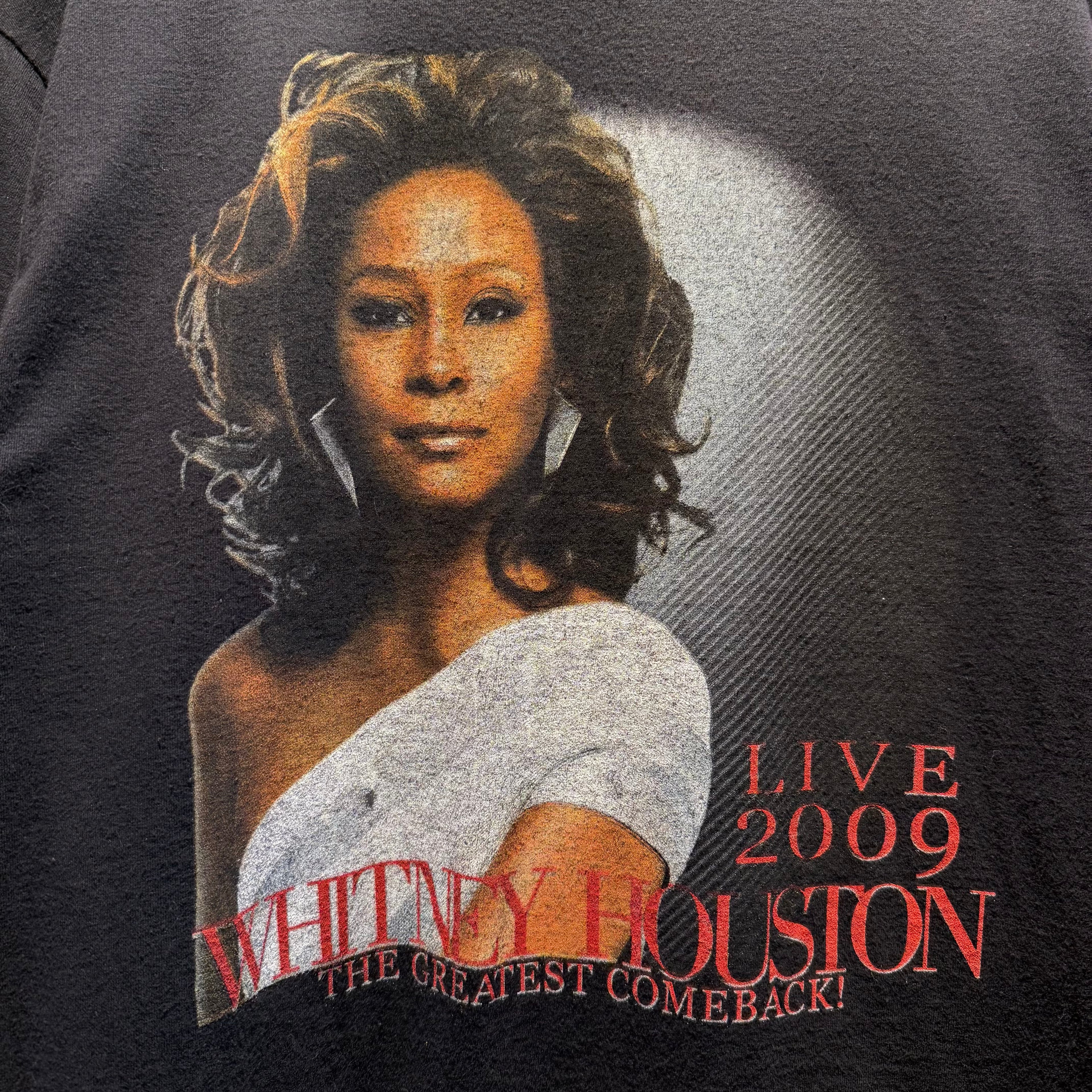 Vintage 2009 Whitney Houston Live T-Shirt: L