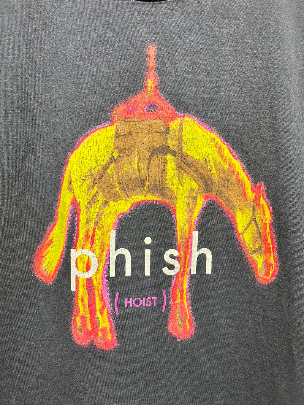 Vintage Phish Hoist Band Concert Tour 1994 Black T-Shirt: Large