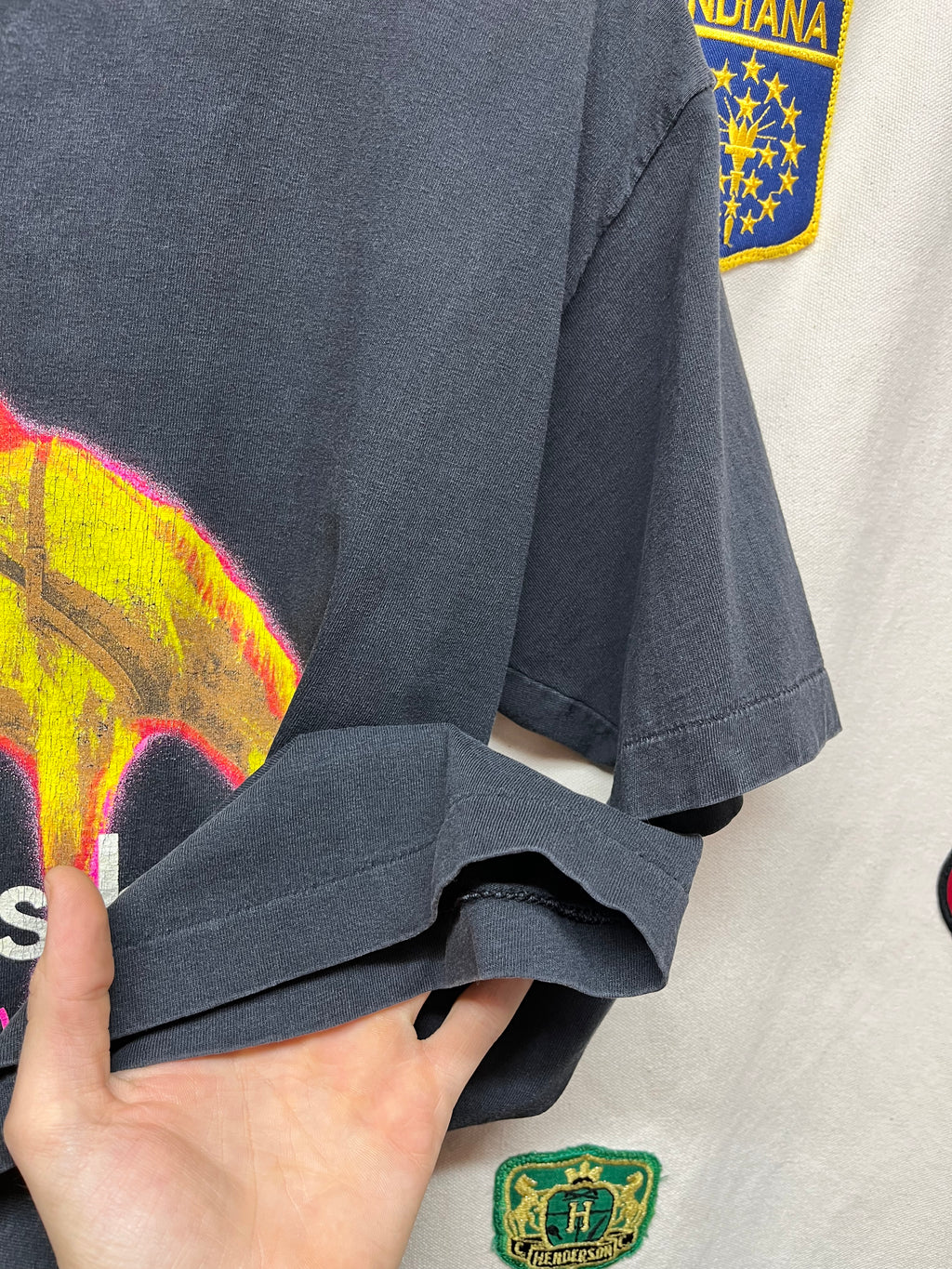 Vintage Phish Hoist Band Concert Tour 1994 Black T-Shirt: Large