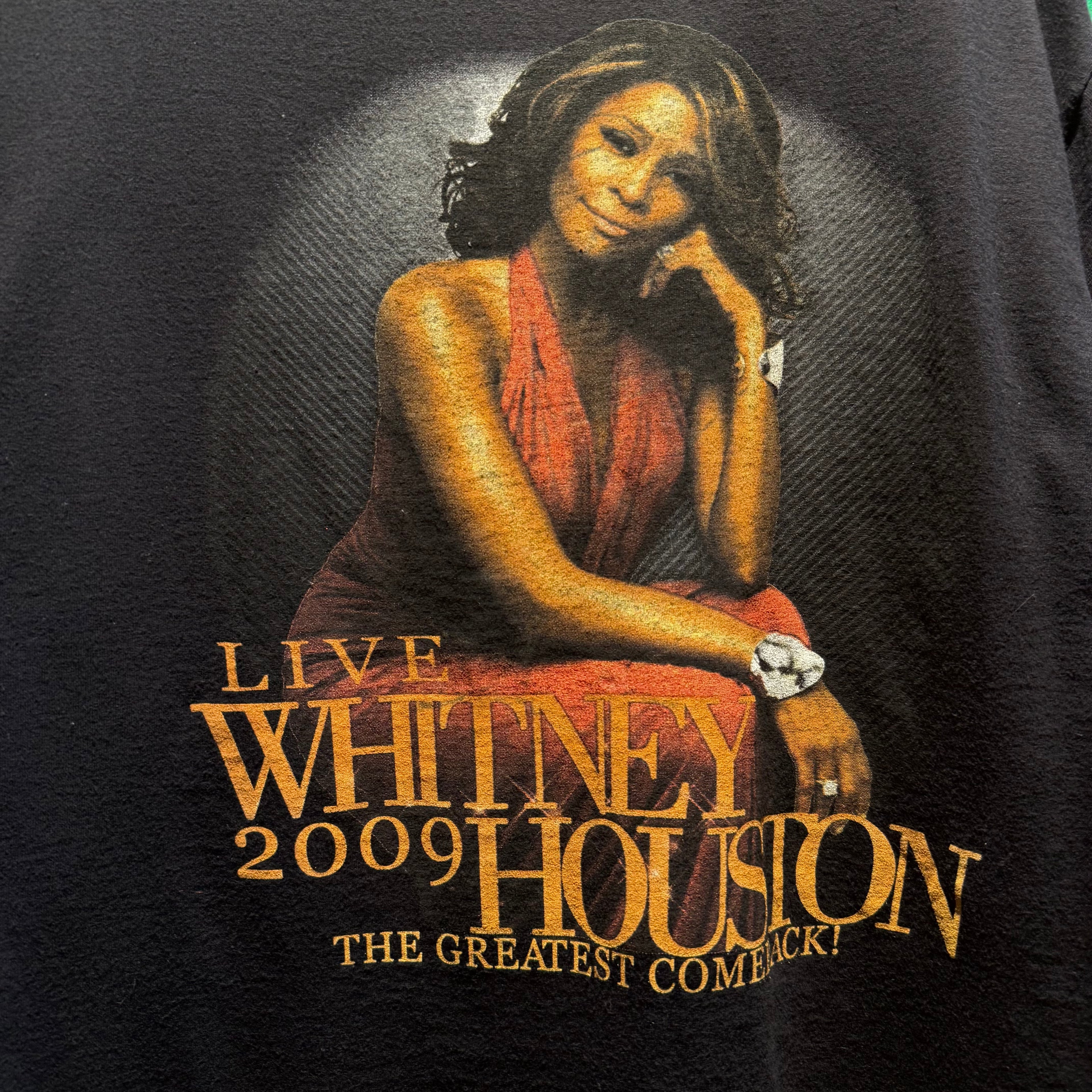 Vintage 2009 Whitney Houston Live T-Shirt: L