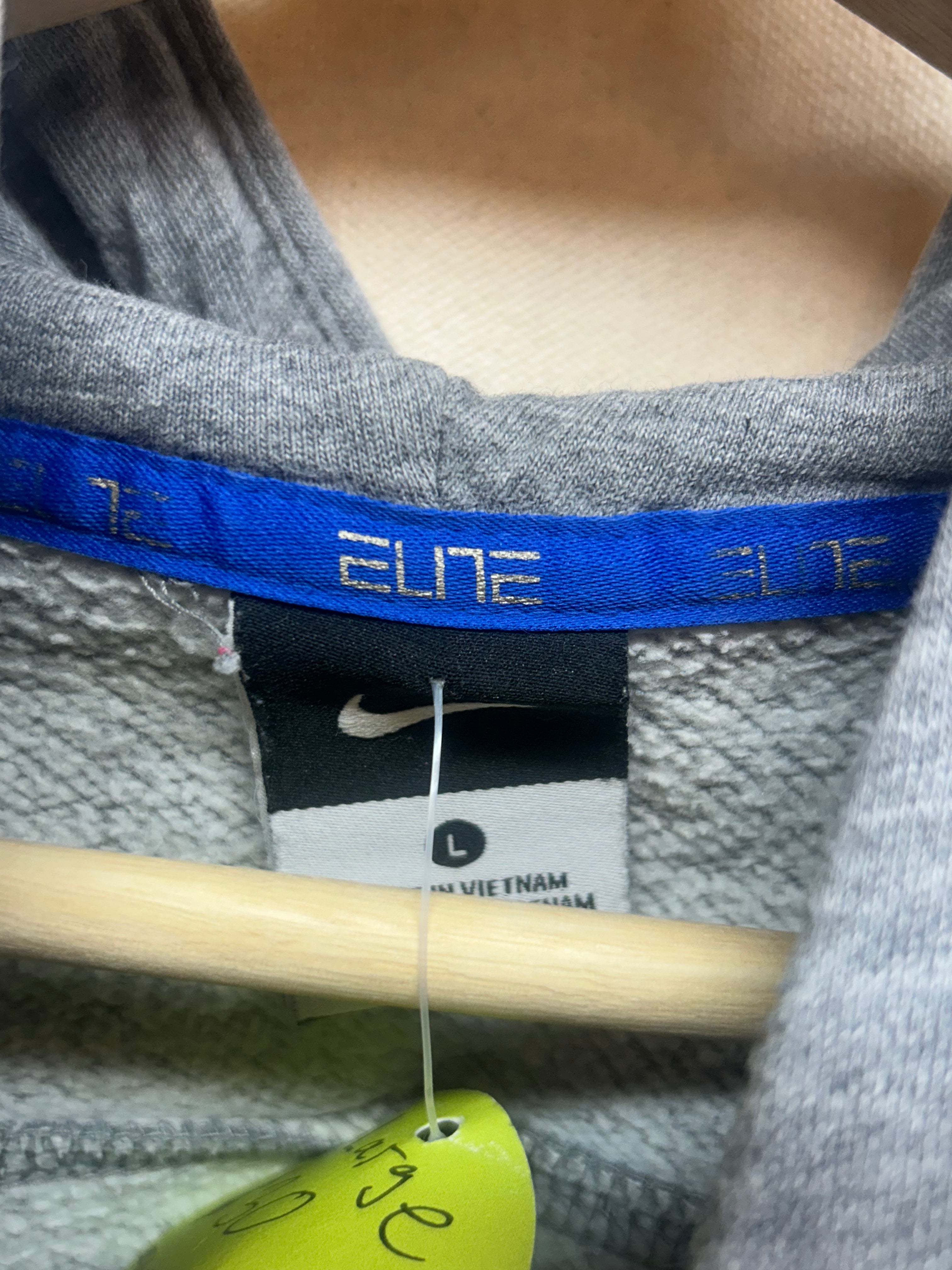 Vintage Uk Nike Elite Wildcats Grey Hoodie: L