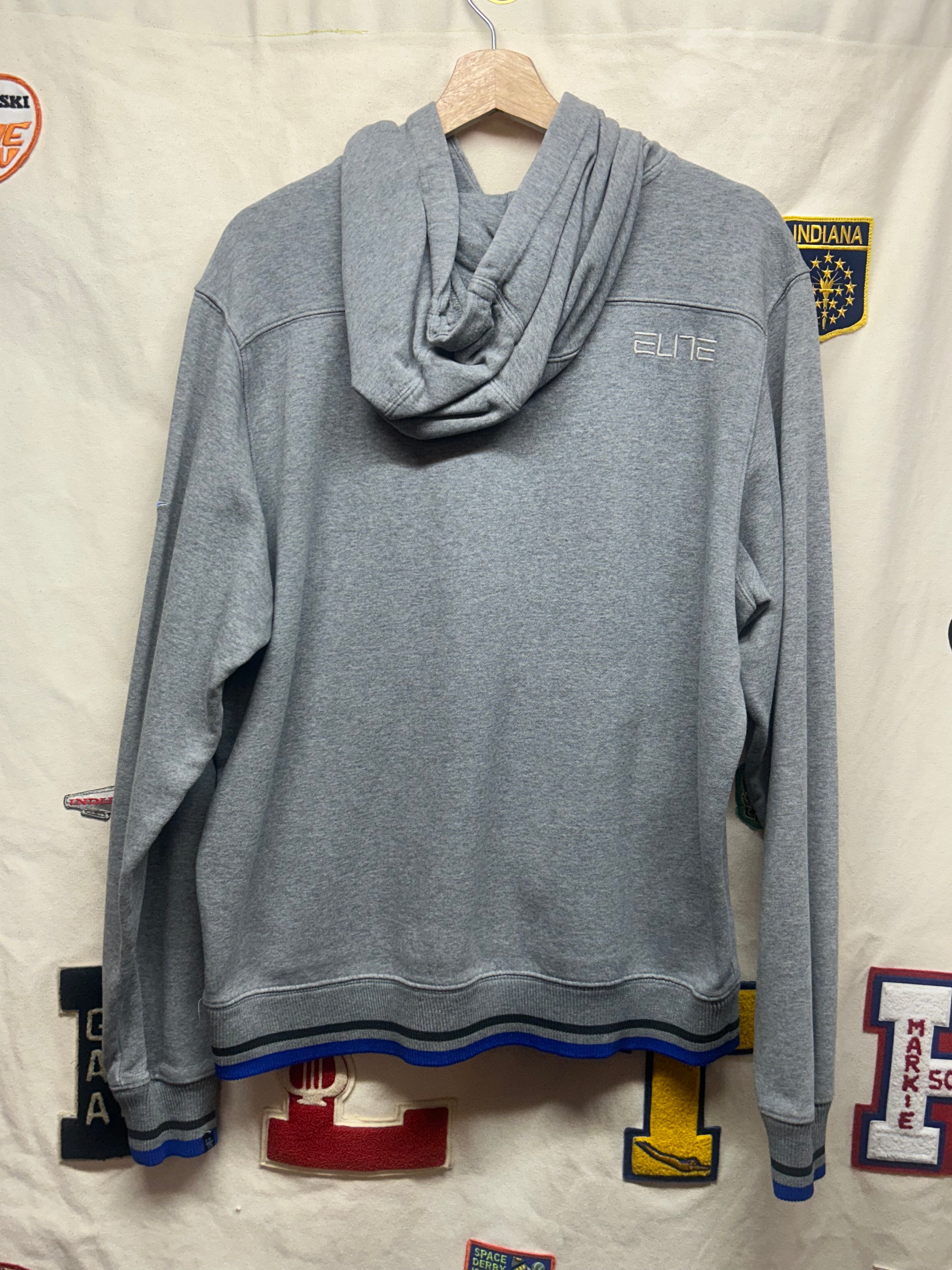 Vintage Uk Nike Elite Wildcats Grey Hoodie: L